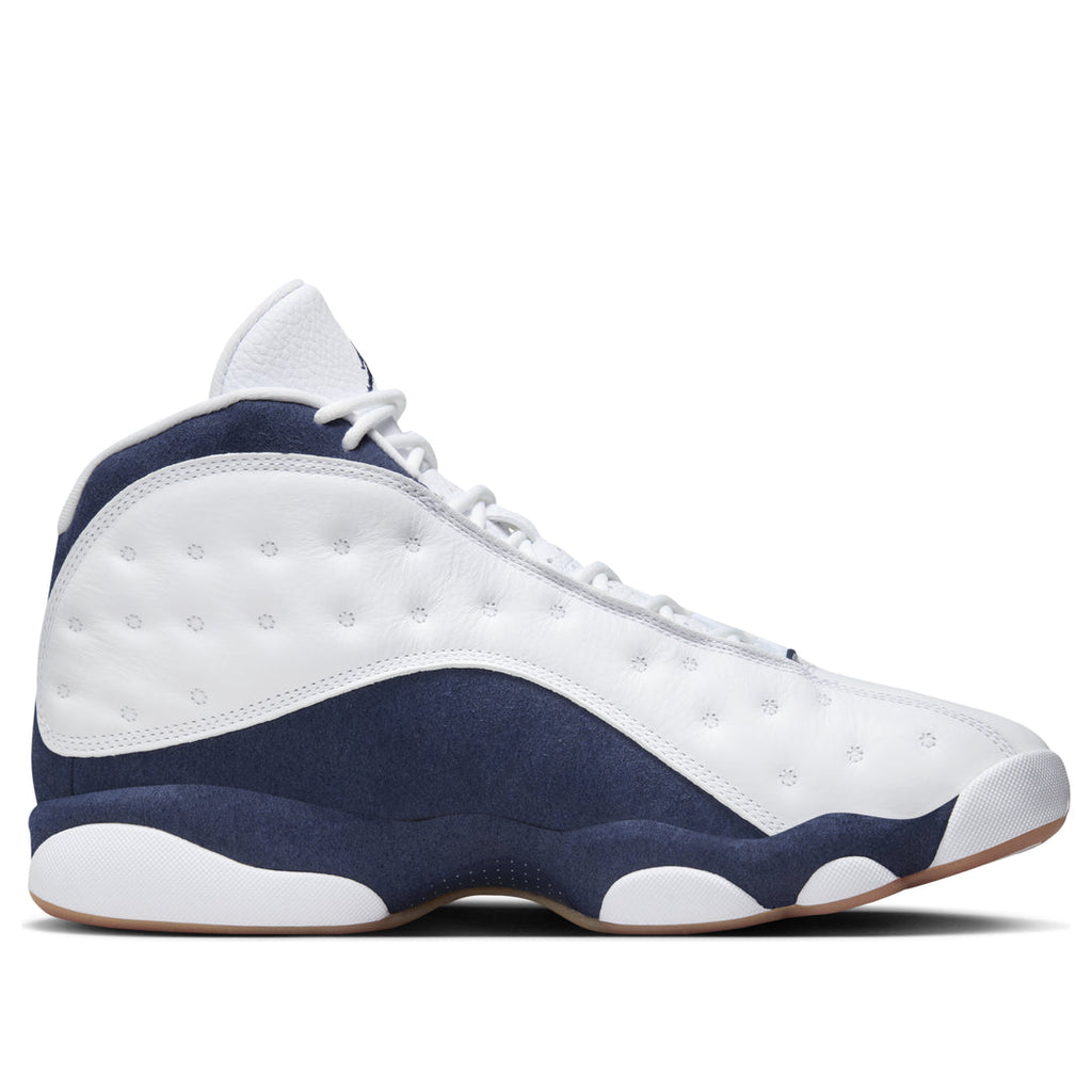 Air Jordan 13 Retro 'Midnight Navy' White Navy Red Basketball Sneakers 414571-140