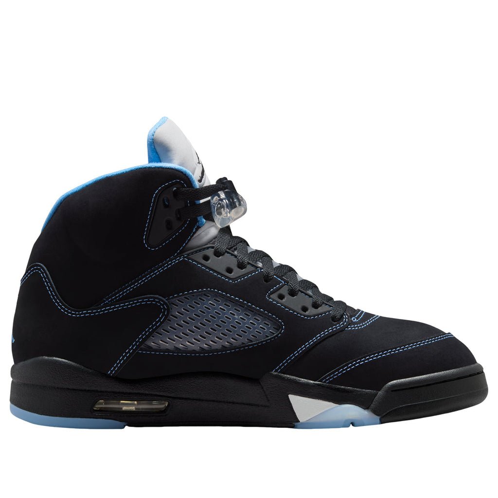 Air Jordan 5 Retro 'Black University Blue' Basketball Sneakers | DD0587-008