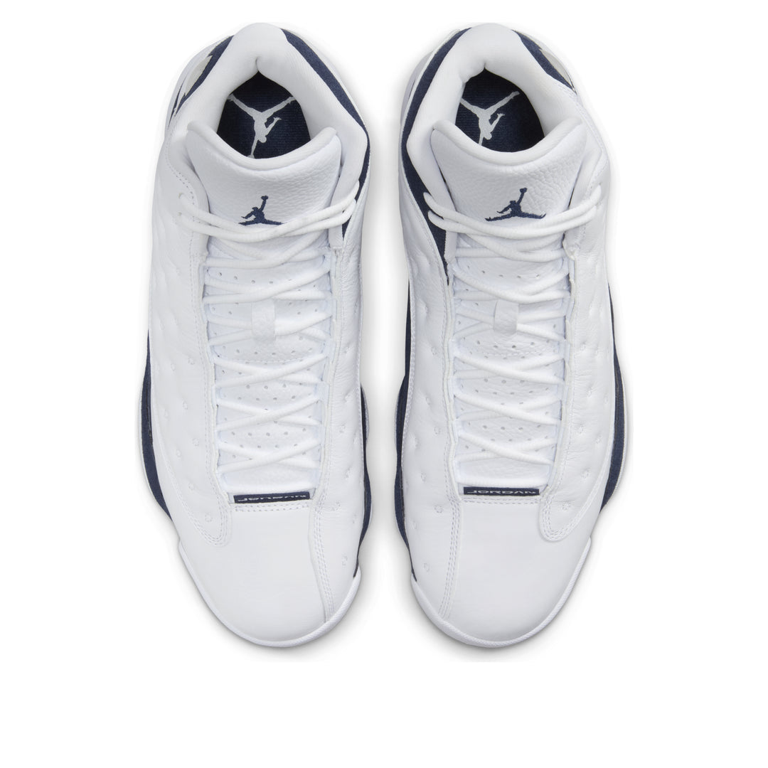 Air Jordan 13 Retro 'Midnight Navy' White Navy Red Basketball Sneakers 414571-140