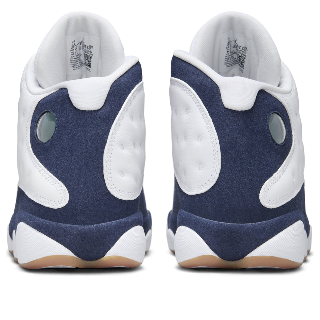 Air Jordan 13 Retro 'Midnight Navy' White Navy Red Basketball Sneakers 414571-140