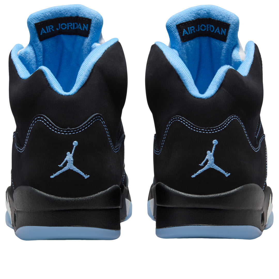 Air Jordan 5 Retro 'Black University Blue' Basketball Sneakers | DD0587-008