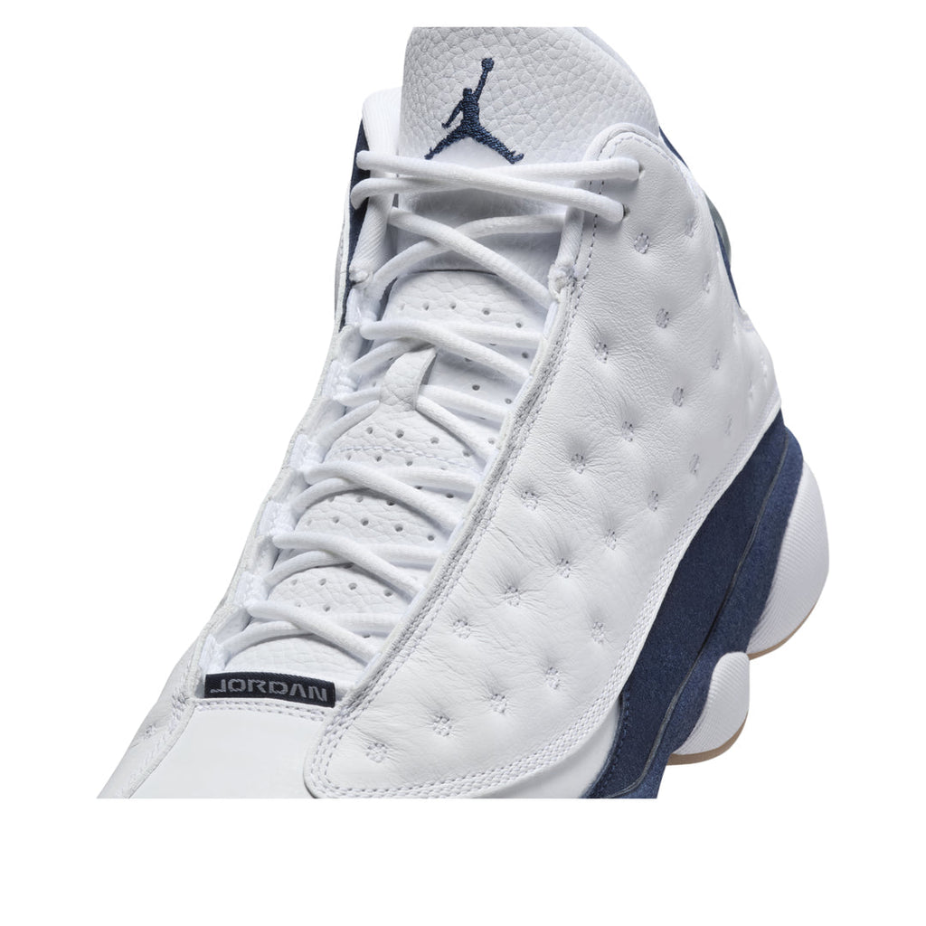 Air Jordan 13 Retro 'Midnight Navy' White Navy Red Basketball Sneakers 414571-140