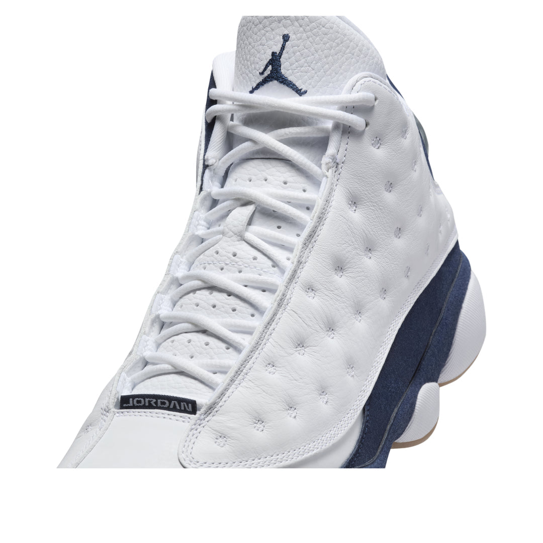 Air Jordan 13 Retro 'Midnight Navy' White Navy Red Basketball Sneakers 414571-140