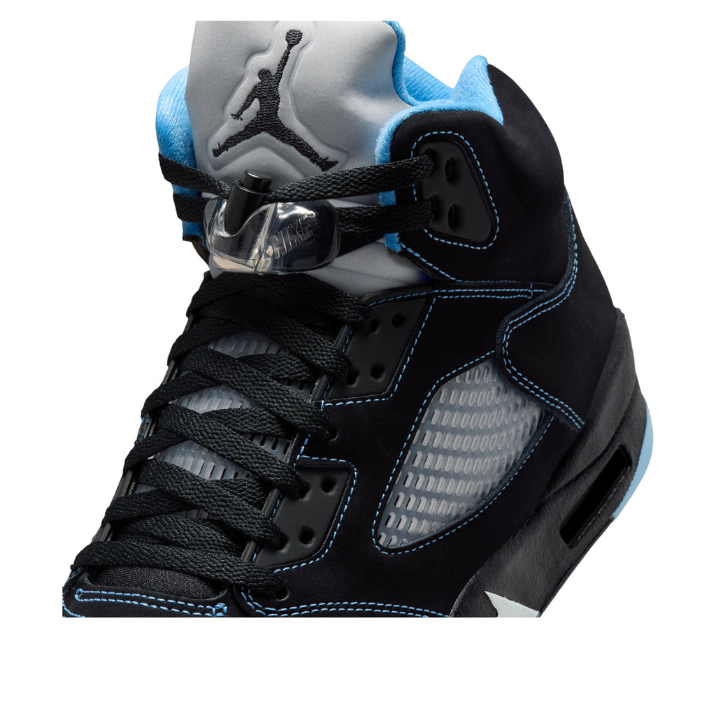 Air Jordan 5 Retro 'Black University Blue' Basketball Sneakers | DD0587-008