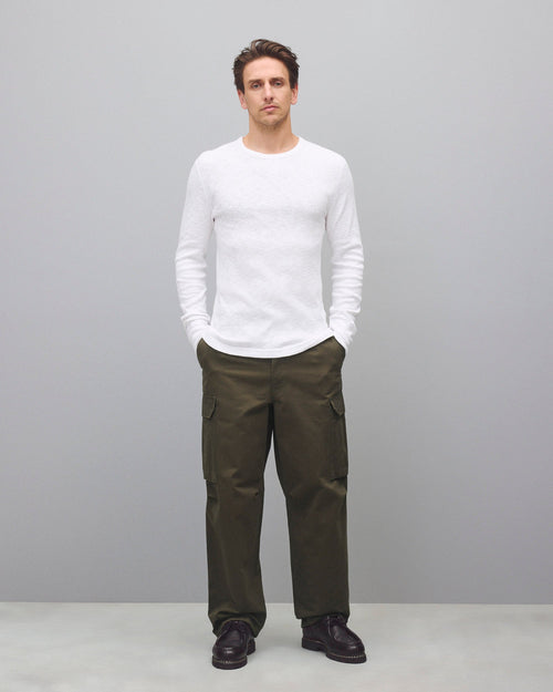 1x1 Slub Slim Long Sleeve