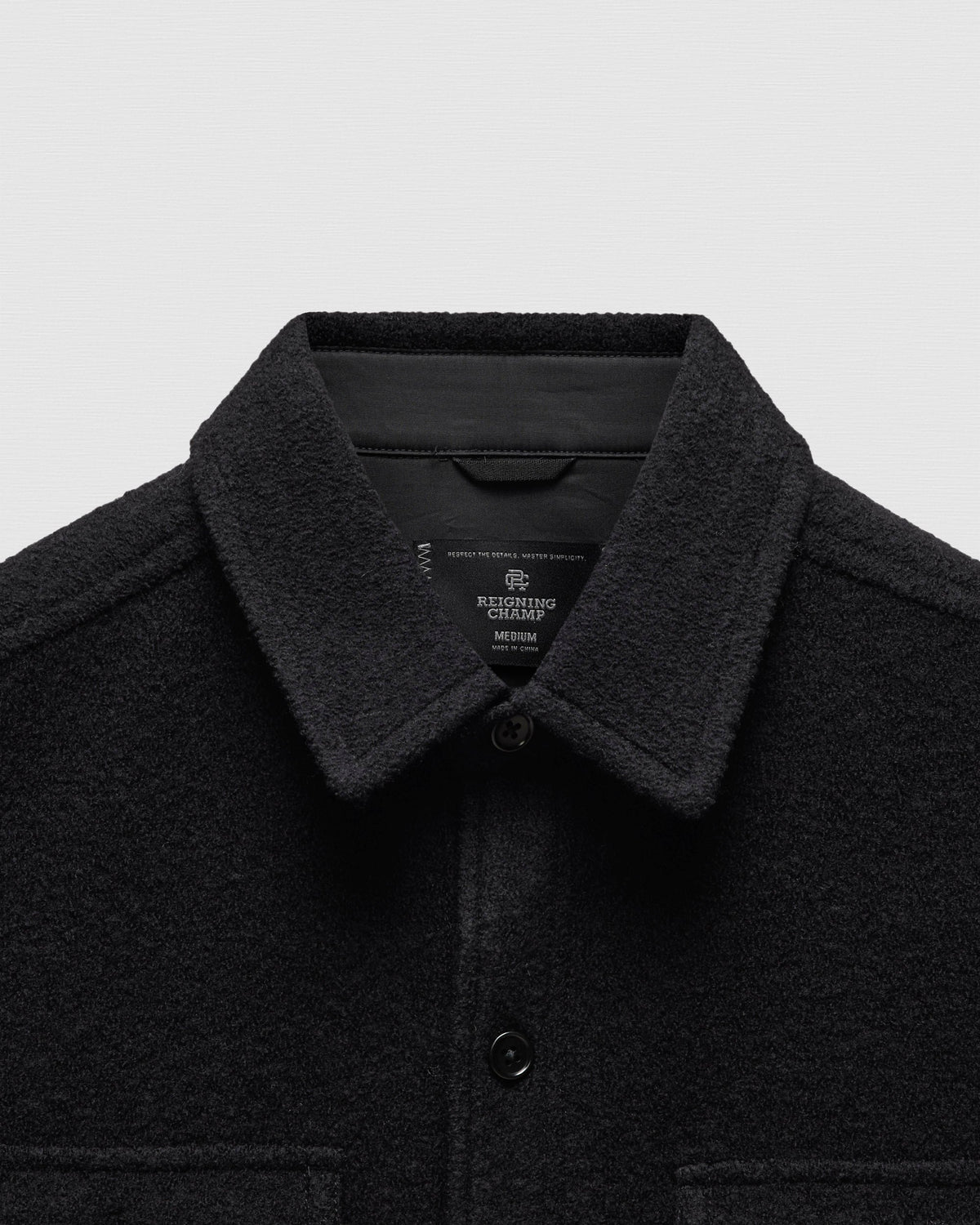 Boiled Wool Warden Overshirt