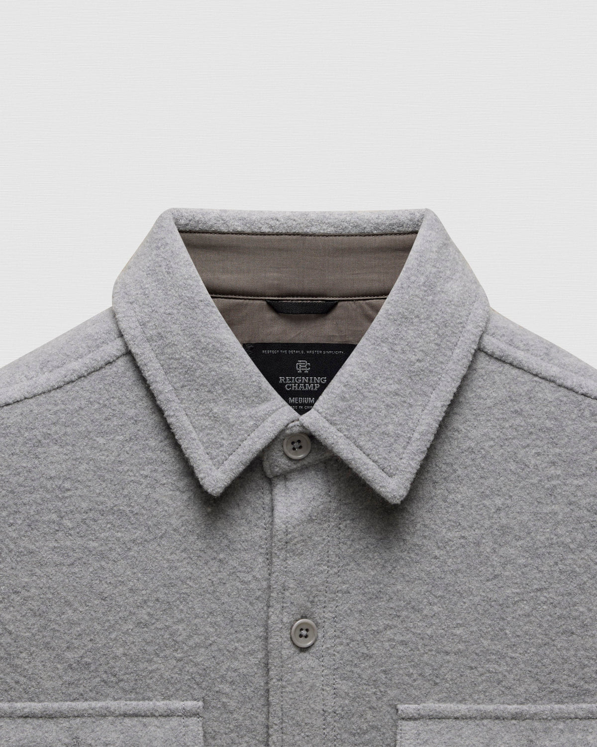 Boiled Wool Warden Overshirt