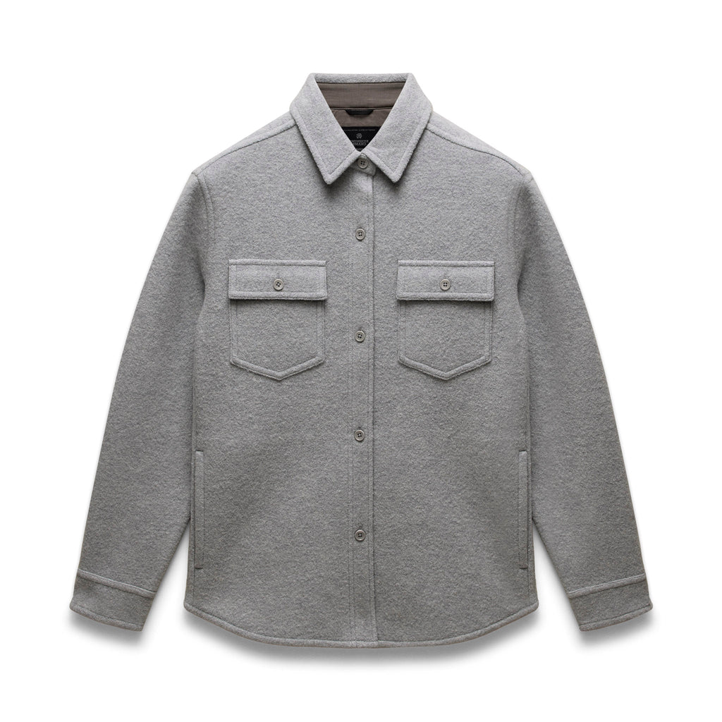 Boiled Wool Warden Overshirt