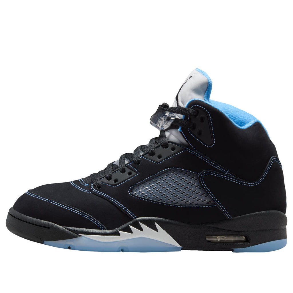 Air Jordan 5 Retro 'Black University Blue' Basketball Sneakers | DD0587-008